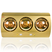 Đèn sưởi nhà tắm Kohn KN03G 3 bóng vàng 825W 3-6m2
