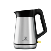 Bình siêu tốc Electrolux (Thụy Điển) EEK5604S (1.5L/Cao cấp/2400W/Thép ko gỉ/Đế xoay 360/Lưới lọc/24T)